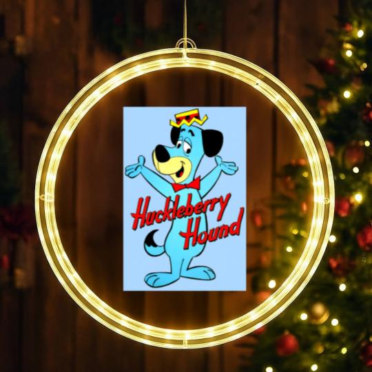 Discover Huckleberry Hound Doggie LED Christmas Window Lights