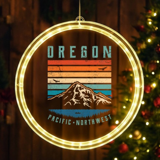 Discover Oregon - Oregon - LED Christmas Window Lights