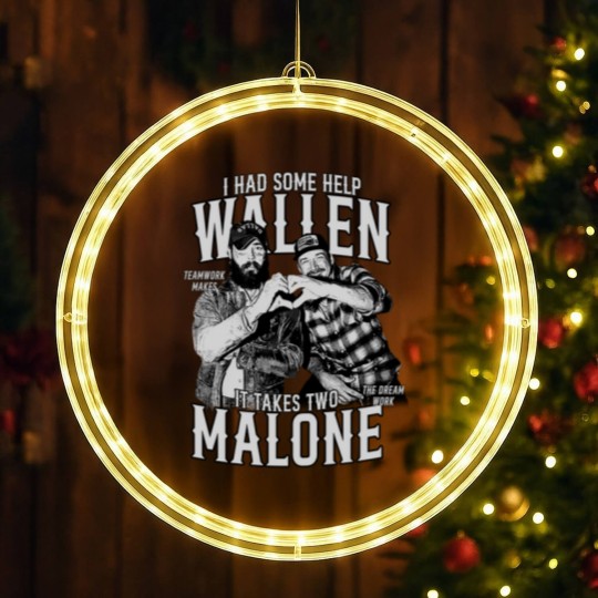 Discover Posty Wallen LED Christmas Window Lights, Morgan Malone LED Christmas Window Lights, Wallen And Malone LED Christmas Window Lights