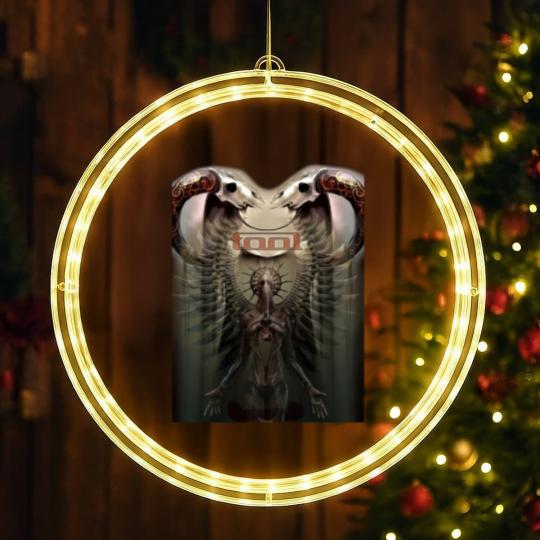 Discover Tool LED Christmas Window Lights - Metal Music LED Christmas Window Lights - Fear Inoculum