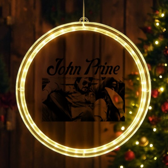 Discover John Prine Sweet Revenge | Outlaw Country western LED Christmas Window Lights