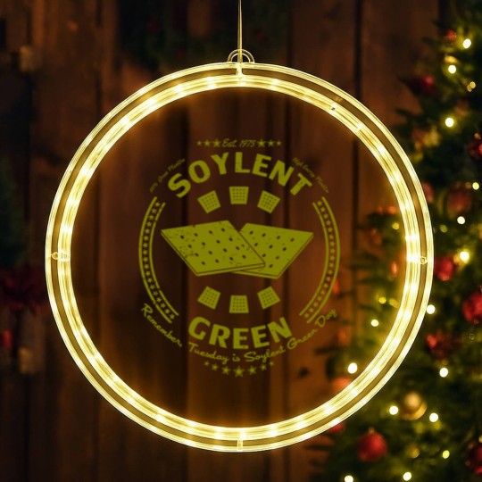 Discover Soylent Green LED Christmas Window Lights