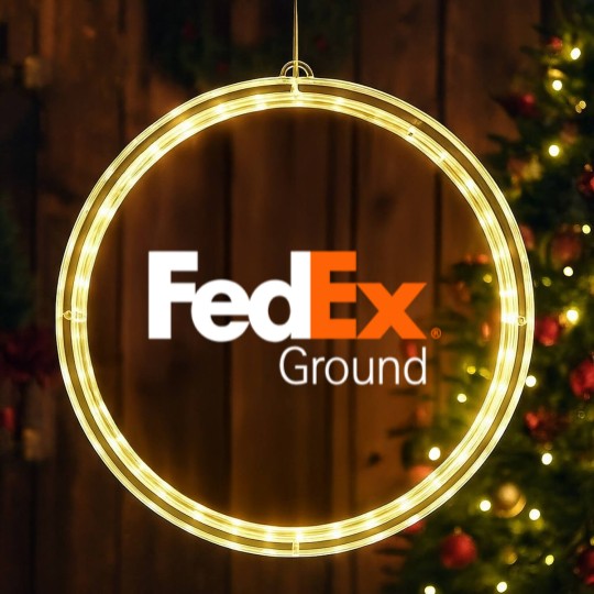 Discover FedEx Ground LED Christmas Window Lights
