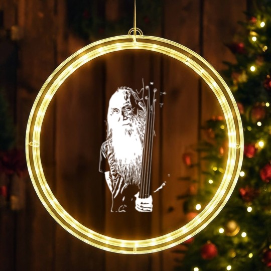 Discover Leland Sklar Bass Guitarist LED Christmas Window Lights