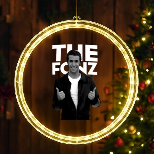 Discover Happy Days The Fonz LED Christmas Window Lights
