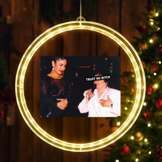 Discover Trust No Bitch - Selena Quintanilla Graphic LED Christmas Window Lights