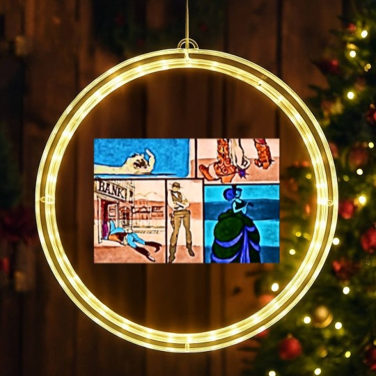 Discover The Wild Wild West LED Christmas Window Lights