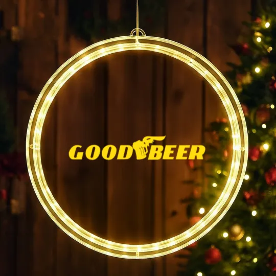 Discover Good Beer - Beer - LED Christmas Window Lights