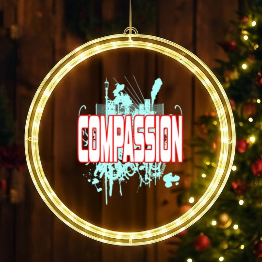 Discover Inspirational Compassion LED Christmas Window Lights Designs COMPASSION LED Christmas Window Lights