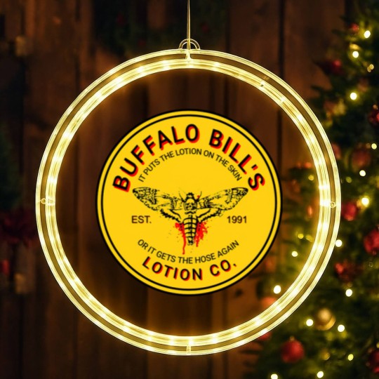 Discover Buffalo Bill Lotion Co. - Silence Of The Lambs - LED Christmas Window Lights