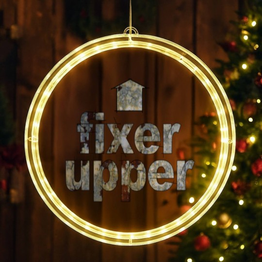 Discover fixer upper LED Christmas Window Lights