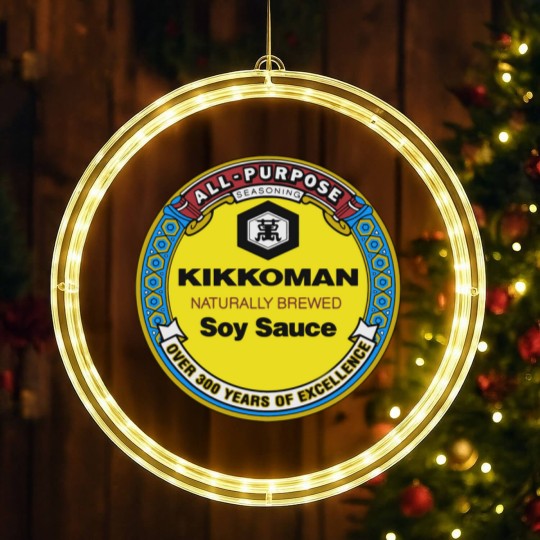 Discover Kikkoman Soy Sauce LED Christmas Window Lights