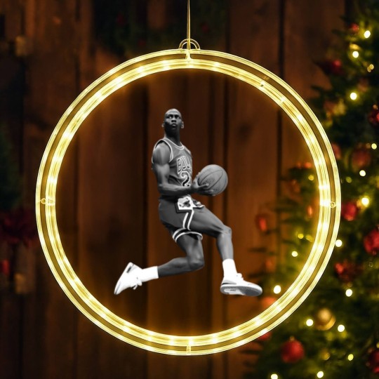 Discover Vintage Vintage Michael Jordan - Michael Jordan - LED Christmas Window Lights