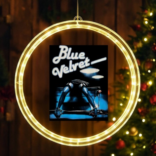 Discover Blue Velvet Movie David Lynch LED Christmas Window Lights Unisex Short Sleeve Cotton LED Christmas Window Lights