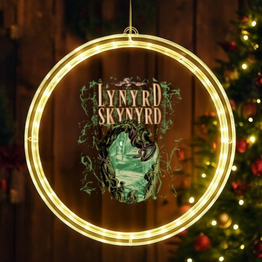Discover Lynyrd Skynyrd Vintage LED Christmas Window Lights, Lynyrd Skynyrd Tour 2023 LED Christmas Window Lights