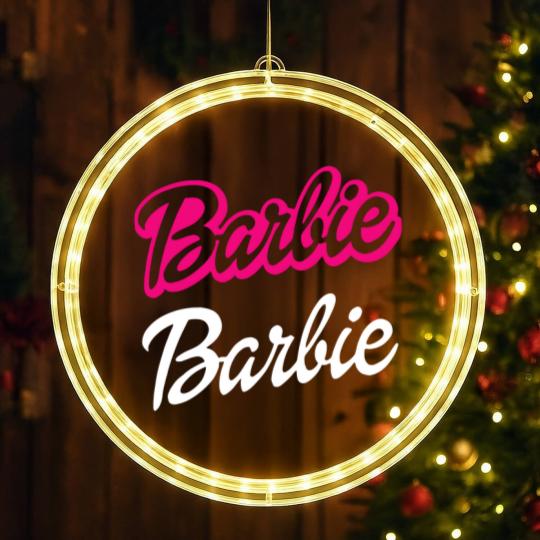 Discover Barbie LED Christmas Window Lights, Barbie Movie 2023 LED Christmas Window Lights, Party Girls LED Christmas Window Lights, Doll Baby Girl, Birthday