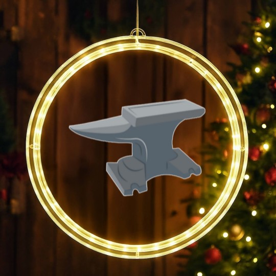 Discover Blacksmith Anvil LED Christmas Window Lights