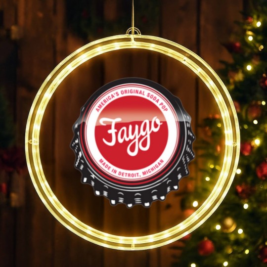 Discover Faygo Drink LED Christmas Window Lights