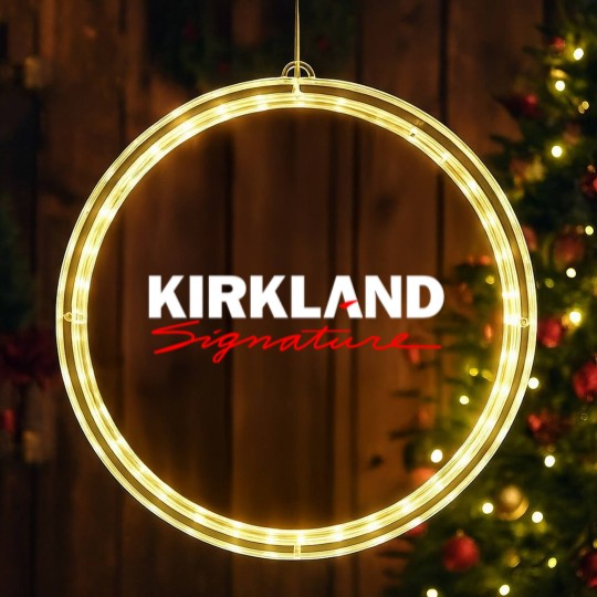 Discover Kirkland  Costco'S Kirkland LED Christmas Window Lights, Costco Hot Dog & Soda Combo With Quote LED Christmas Window Lights, Costco Hot Dog Lover Gift LED Christmas Window Lights