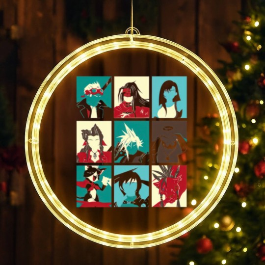 Discover Final Pop Final Fantasy 7 LED Christmas Window Lights