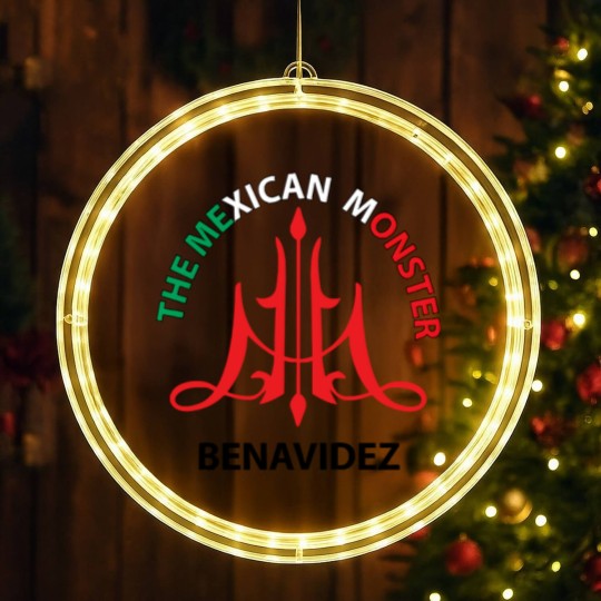 Discover DAVID BENAVIDEZ THE MEXICAN MONSTER LED Christmas Window Lights
