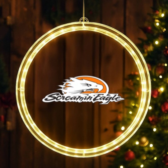 Discover Screamin Eagle Heart LED Christmas Window Lights