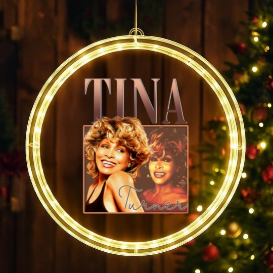 Discover Tina Turner LED Christmas Window Lights Vintage Singer Retro Tina Turner LED Christmas Window Lights Tina Turner