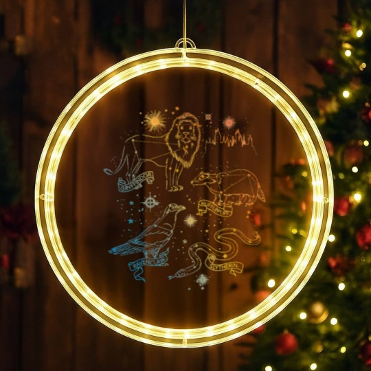 Discover Rainbow HOGWARTS™ Houses Constellations LED Christmas Window Lights