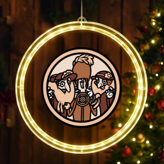 Discover Les Triplettes de Belleville LED Christmas Window Lights