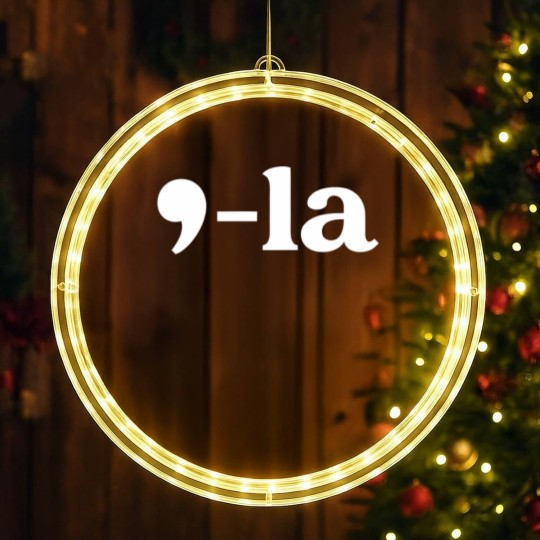 Discover Comma-La LED Christmas Window Lights, Kamala Harris LED Christmas Window Lights, Biden Harris 2024, Kamala For The People, Vice President, Democrat LED Christmas Window Lights