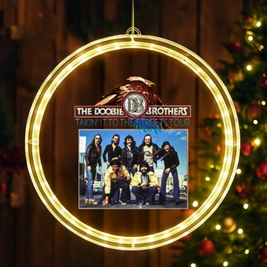 Discover The Doobie Brothers 2023 Tour LED Christmas Window Lights the Doobie