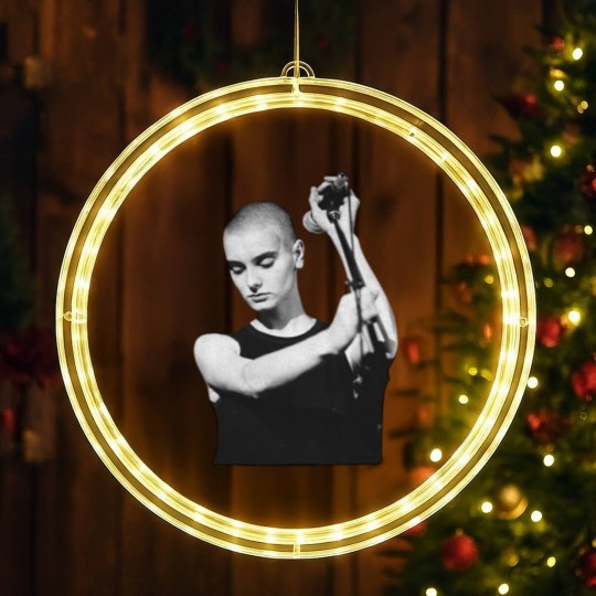 Discover Rip Sinead O'Connor LED Christmas Window Lights, Sinad O'Connor LED Christmas Window Lights, Nothing Compares 2 U