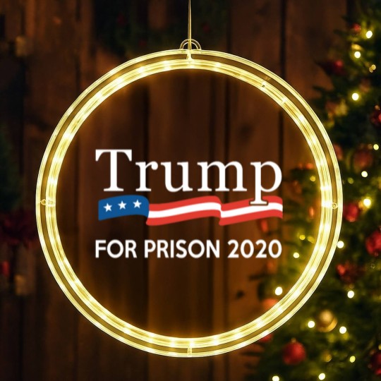 Discover Trump for Prison 2020 LED Christmas Window Lights
