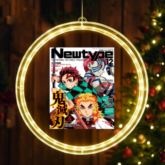Discover Newtype Kimetsu Magazine LED Christmas Window Lights