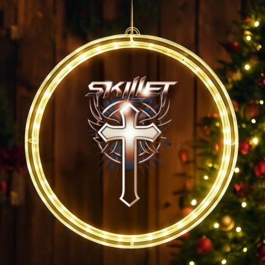 Discover Skillet Vintage Skillet Logo LED Christmas Window Lights