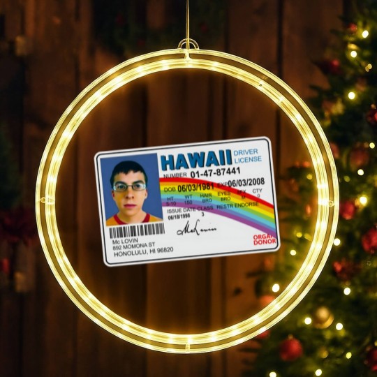 Discover Superbad McLovin LED Christmas Window Lights LED Christmas Window Lights
