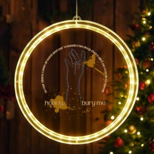 Discover Bury Me Noah KahanBury Me Noah Kahann LED Christmas Window Lights