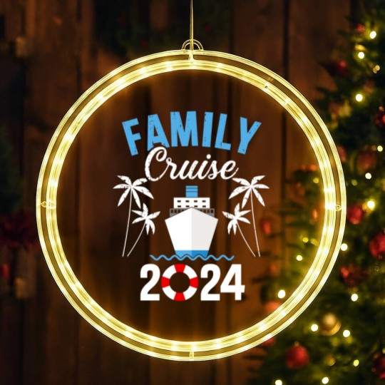 Discover Family cruise 2023 for cruising ship vacation LED Christmas Window Lights