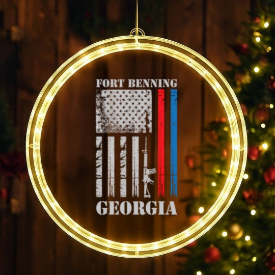 Discover Fort Benning Georgia UsArmy LED Christmas Window Lights