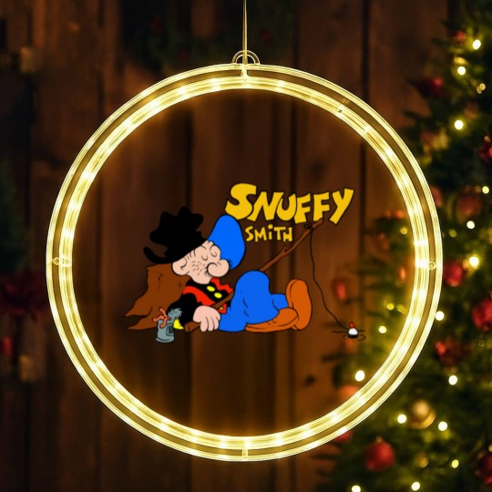 Discover Snuffy Smith LED Christmas Window Lights