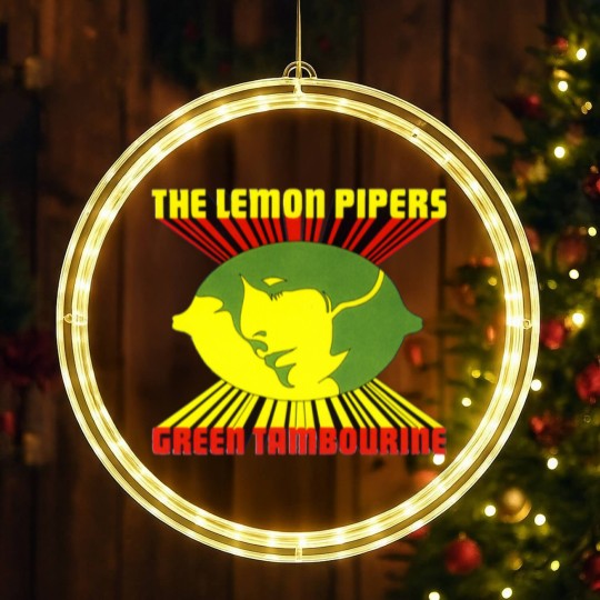 Discover Green Tambourine LED Christmas Window Lights