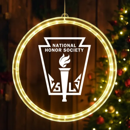 Discover National Honor Society LED Christmas Window Lights