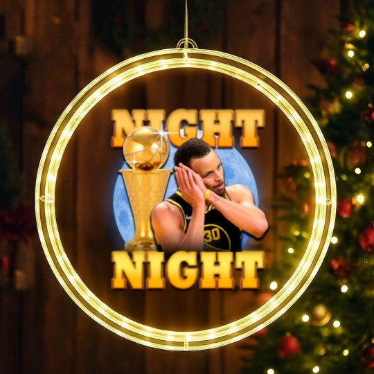 Discover Night Night Curry LED Christmas Window Lights