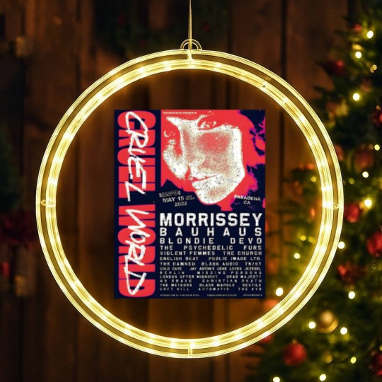 Discover cruel world festival 2022 v2 LED Christmas Window Lights
