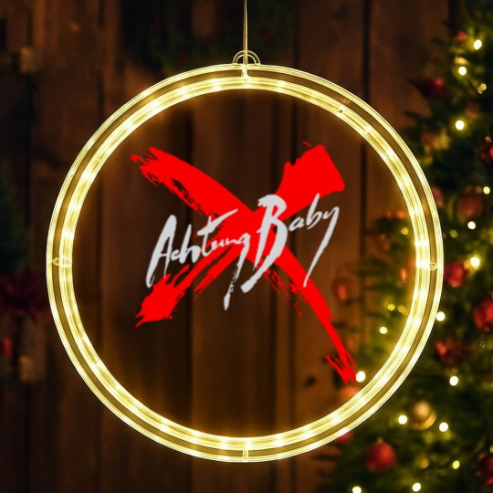 Discover U2 Achtung Graffiti - U2 - LED Christmas Window Lights
