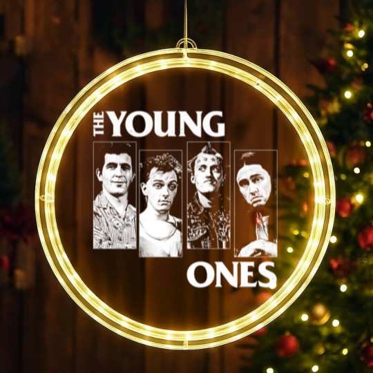 Discover The Young Ones - Original Punksthetic Design LED Christmas Window Lights