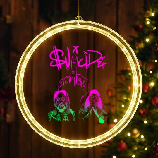 Discover Suicide Boys Graffiti Tag - Suicideboys - LED Christmas Window Lights