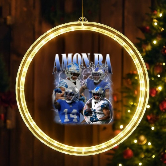 Discover Vintage Amon Ra St Brown LED Christmas Window Lights