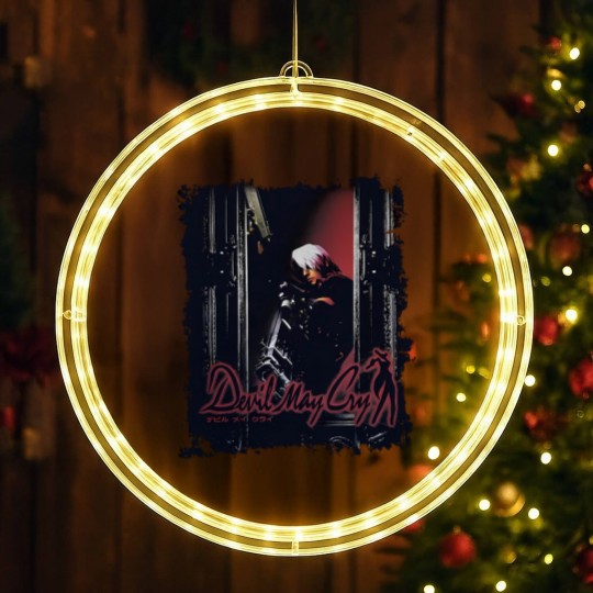 Discover Retro PS2 Devil May Cry - Vintage Y2K Video Game LED Christmas Window Lights