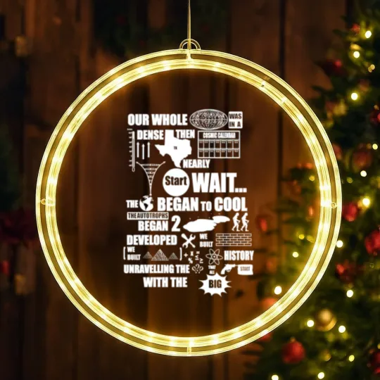 Discover Bang goes the theme song - Big Bang Theory - LED Christmas Window Lights